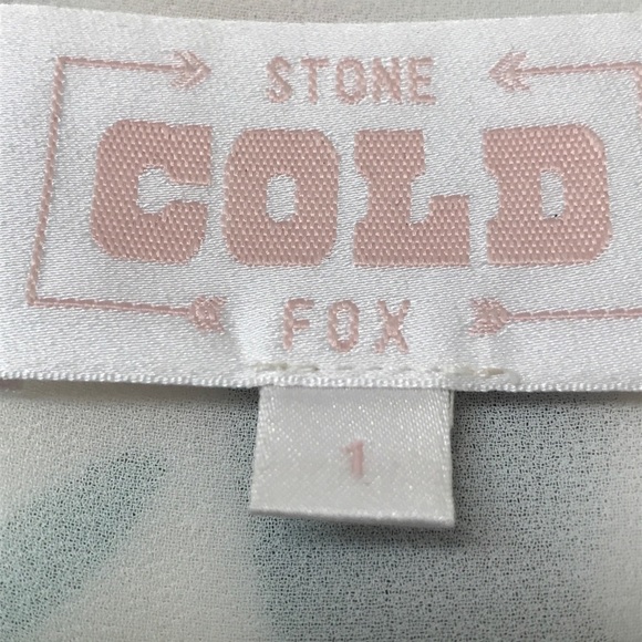 STONE COLD FOX 🌹size 1 silk Beverly Top offers welcome 🤗 - Picture 3 of 15